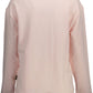 Pink Cotton Women Sweater