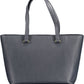 Blue Polyethylene Women Handbag