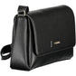 Black Polyester Women Handbag