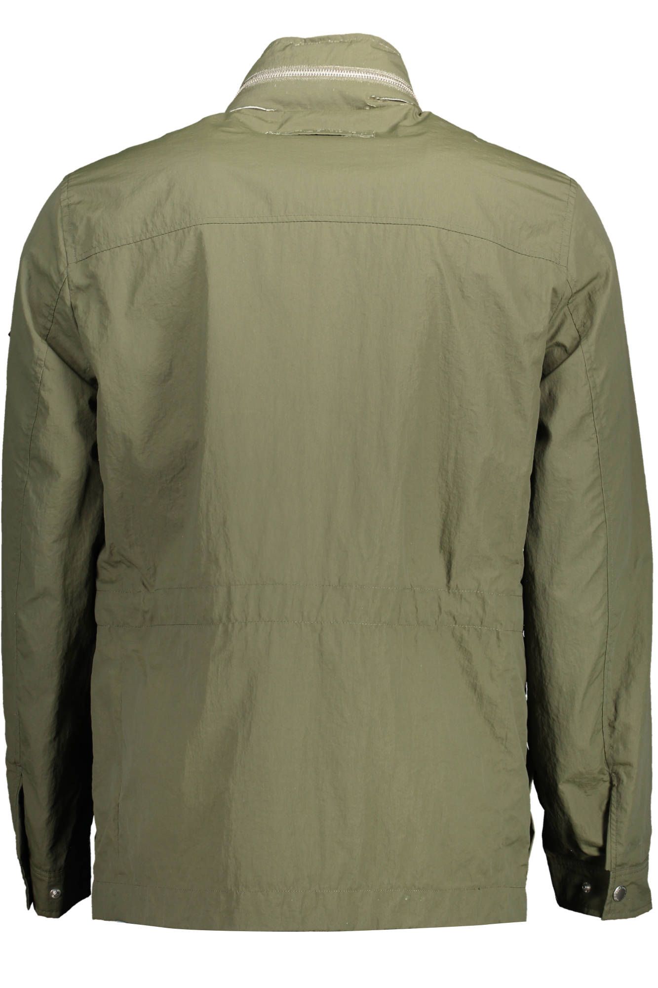 Green Polyamide Men Jacket