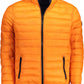 Orange Nylon Men Jacket