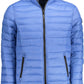 Blue Nylon Men Jacket