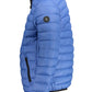 Blue Nylon Men Jacket