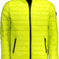 Yellow Nylon Men Jacket