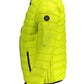 Yellow Nylon Men Jacket