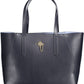 Blue Polyethylene Women Handbag