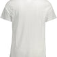 White Cotton Men T-Shirt