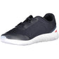 Blue Polyester Men Sneaker