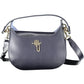 Blue Polyethylene Women Handbag