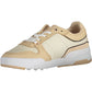 Beige Leather Women Sneaker