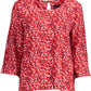 Red Viscose Women Sweater