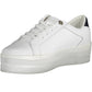 White Polyethylene Women Sneaker