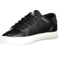 Black Leather Men Sneaker