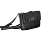 Black Polyester Women Handbag