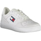 White Polyester Women Sneaker