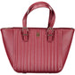 Red Polyethylene Women Handbag