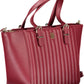 Red Polyethylene Women Handbag