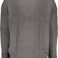 Gray Cotton Men Sweater