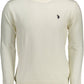 White Cotton Men Sweater