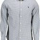 Light Blue Cotton Men Shirt