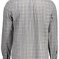 Gray Cotton Men Shirt