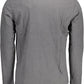 Gray Cotton Men T-Shirt