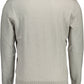 Gray Cotton Men Sweater