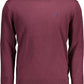 Purple Cotton Men Sweater