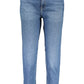 Blue Cotton Women Jeans