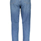 Blue Cotton Women Jeans