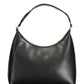 Black Polyethylene Women Handbag