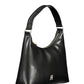 Black Polyethylene Women Handbag