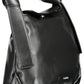 Black Polyester Women Handbag