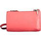 Red Polyester Women Handbag