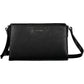 Black Polyester Women Handbag