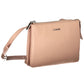 Pink Polyester Women Handbag