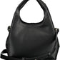 Black Polyethylene Women Handbag