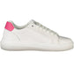 White Leather Women Sneaker