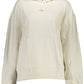 White Cotton Women Sweater