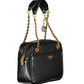 Black Polyethylene Women Handbag