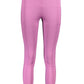 Purple Polyester Women Legging