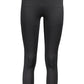 Black Polyester Women Legging