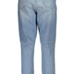 Light Blue Cotton Women Jeans