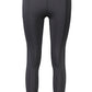 Black Polyester Women Leggings