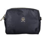 Blue Polyester Women Handbag