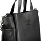 Black Polyethylene Women Handbag