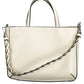 White PVC Women Handbag