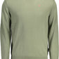 Green Wool Men Sweater