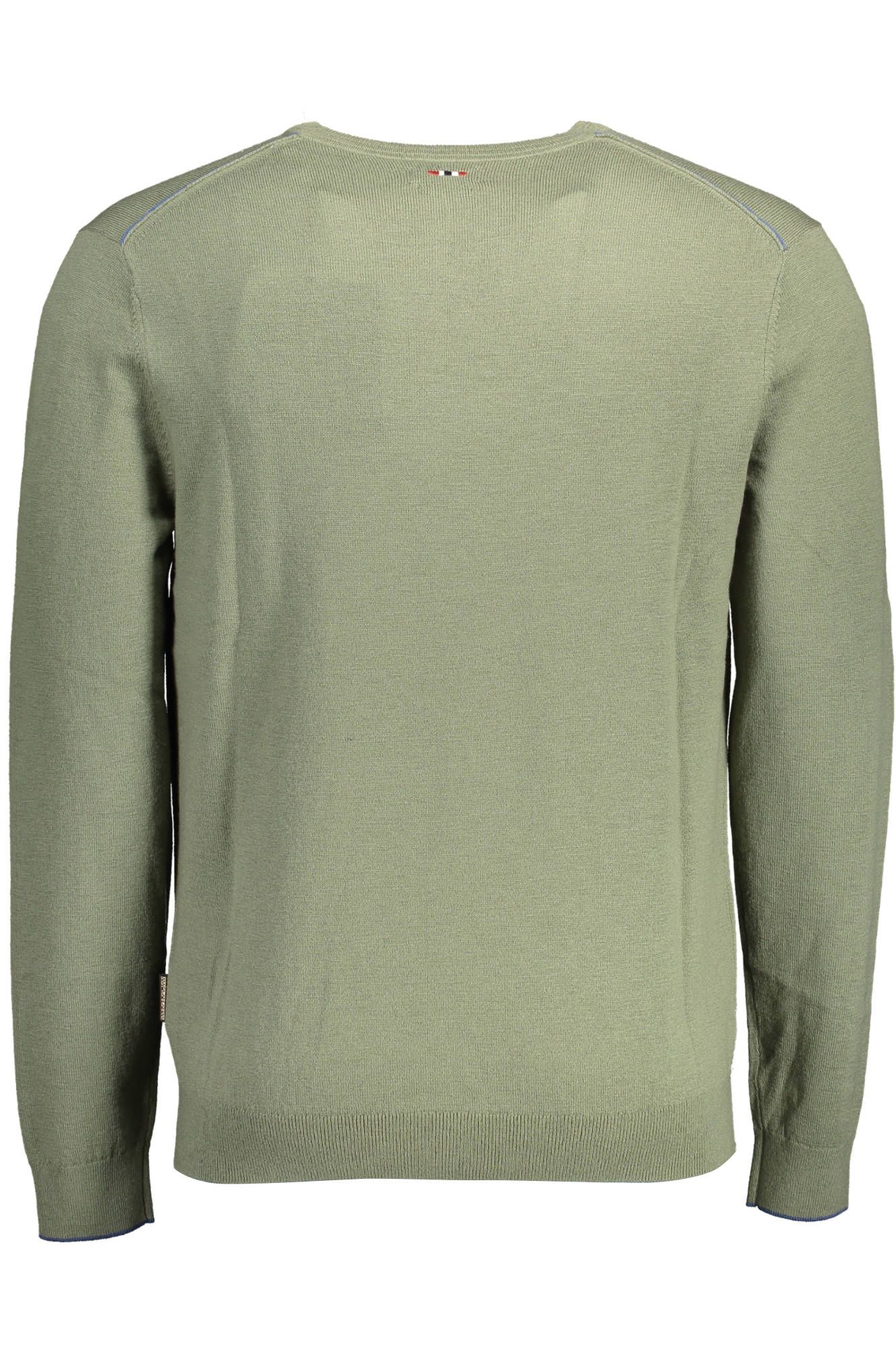 Green Wool Men Sweater