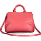 Red Polyethylene Women Handbag